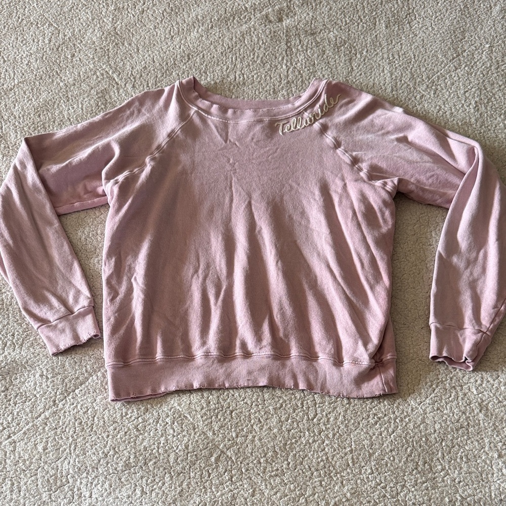 I Stole My Boyfriend’s Shirt Blush Pink Women's Sweatshirt XS/S